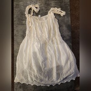 Waist-Defined Ruffle-Trimmed Mini Dress for Women